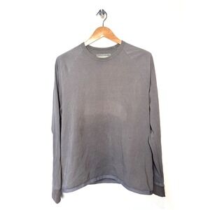 James Perse Long Sleeve Gray Yosemite Heavier Weight Quality Shirt Sz 3 (L)